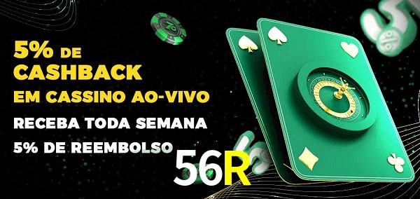 Promoções do cassino ao Vivo 56R